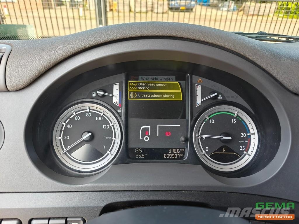 DAF CF 400 FAN 6x2/4 SpaceCab Euro6A - Sliding tarpaul 篷布卡車