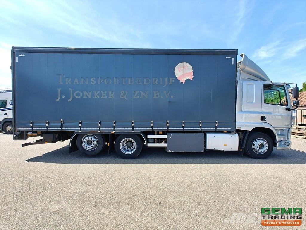 DAF CF 400 FAN 6x2/4 SpaceCab Euro6A - Sliding tarpaul 篷布卡車