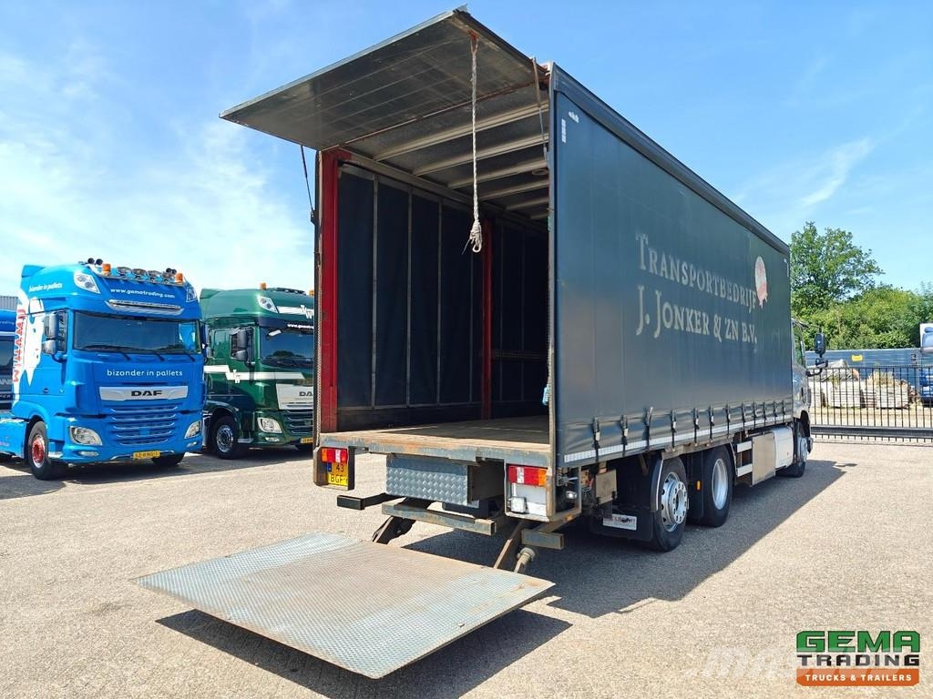 DAF CF 400 FAN 6x2/4 SpaceCab Euro6A - Sliding tarpaul 篷布卡車