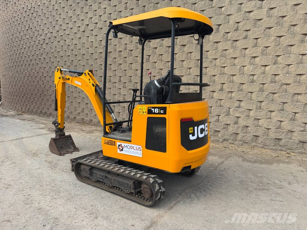 JCB 16 C-1 T3 حفارات صغيرة أقل من 7 طن (حفارات صغيرة)