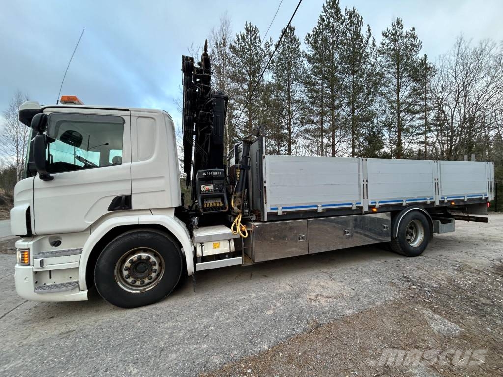Scania P320 | HIAB XS 144 HIPRO H-5 크레인 트럭