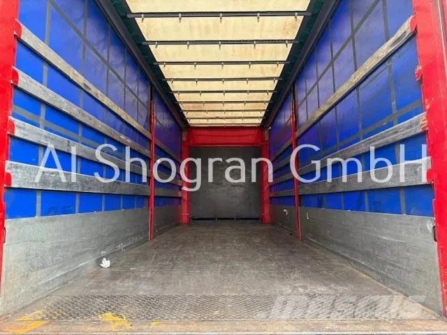 Krone Tandem/Edscha/Bordwand/PBW 커튼사이더 트레일러