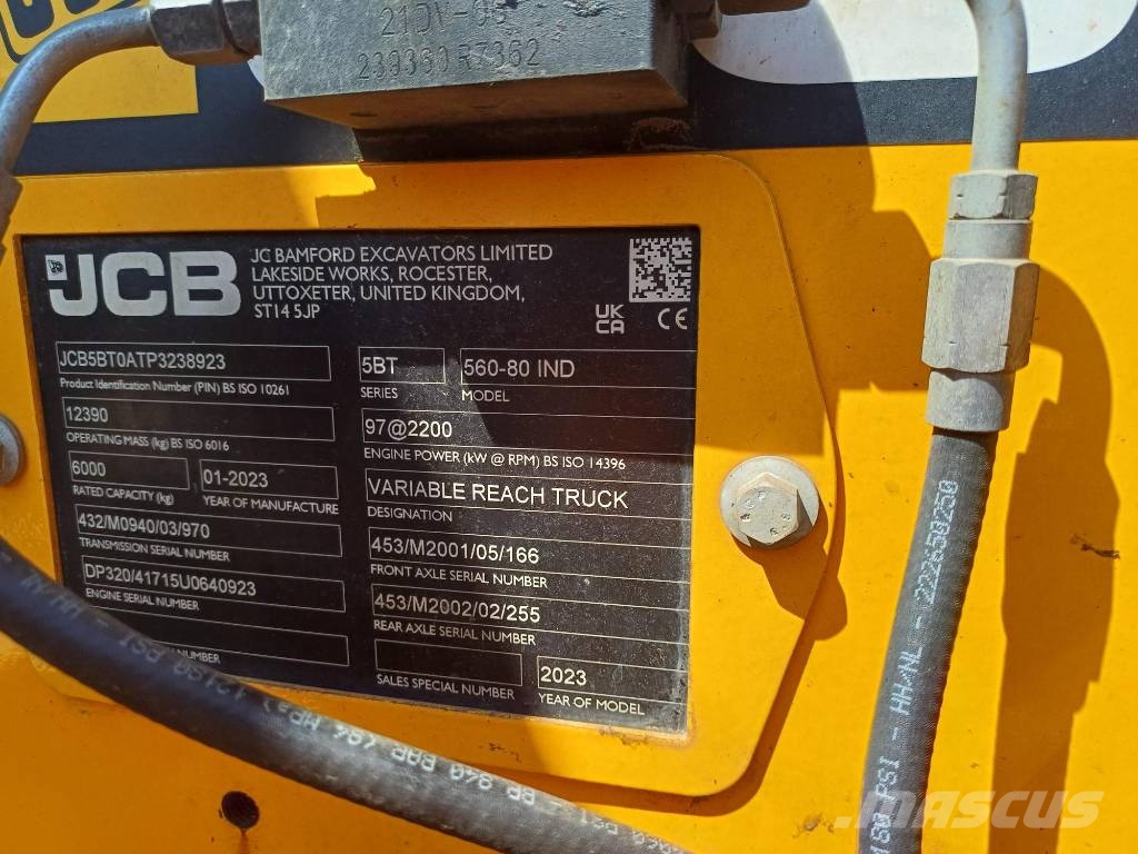 JCB 560-80 Kurottajat