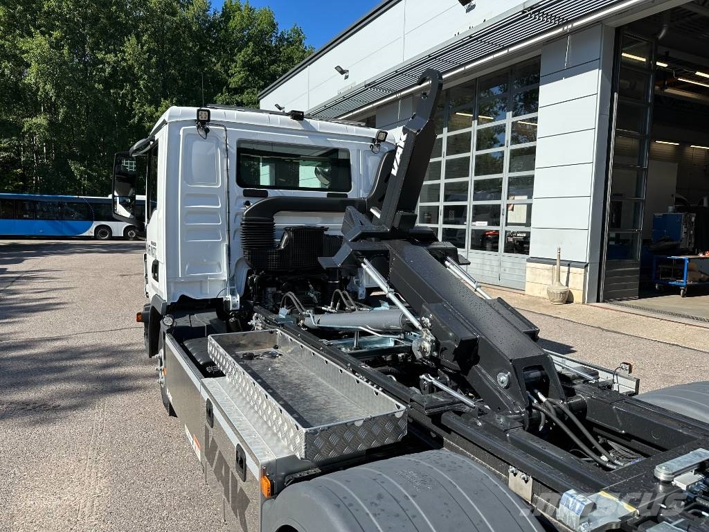 MAN TGL12.250 BL PowerMatic VAK koukku takuu 5 vuotta 훅 리프트 트럭