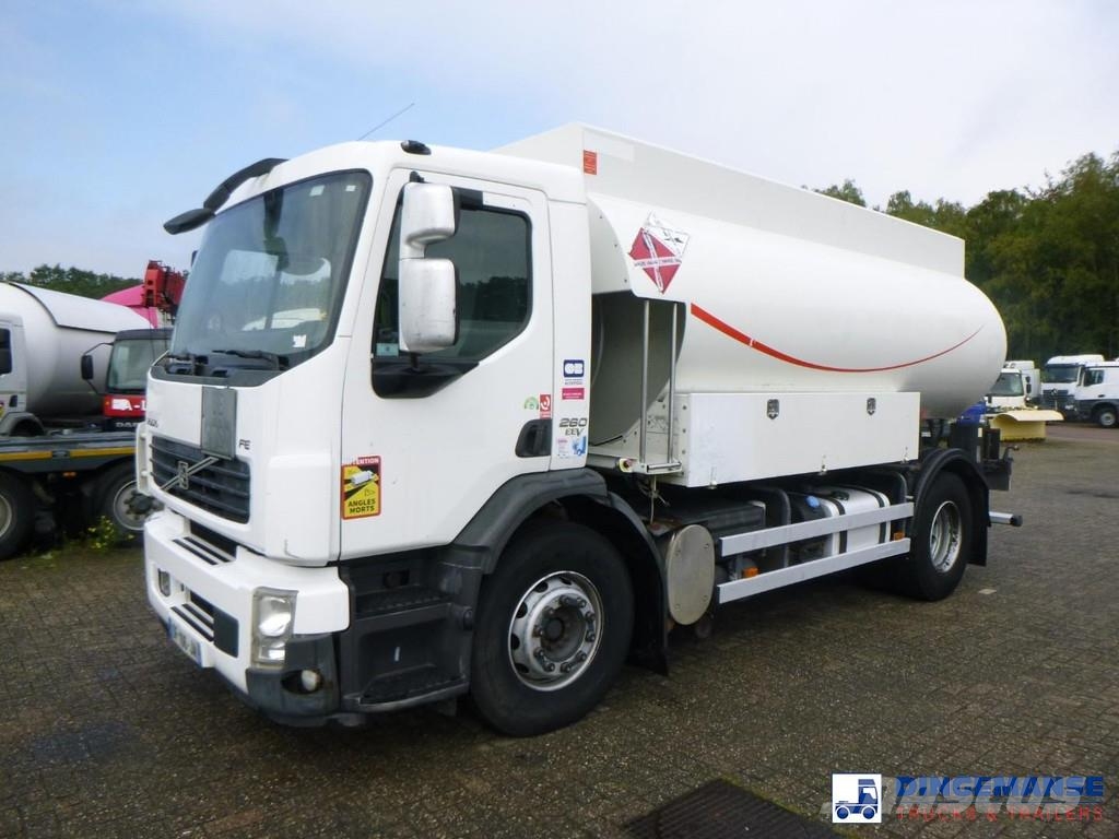 Volvo FE 260 4x2 fuel tank 13.4 m3 / 4 comp / ADR 19-01- Грузовики-цистерны