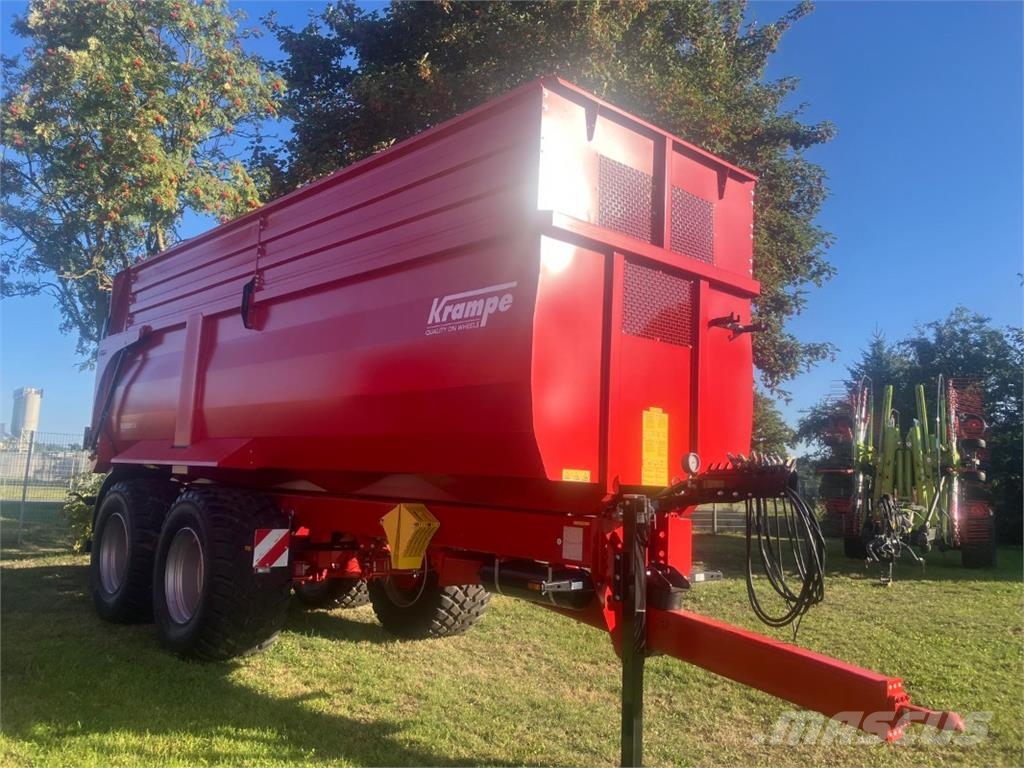 Krampe Big Body 750 Carrier Tipper trailers