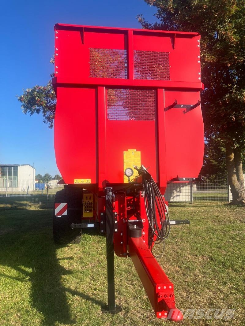 Krampe Big Body 750 Carrier Tipper trailers