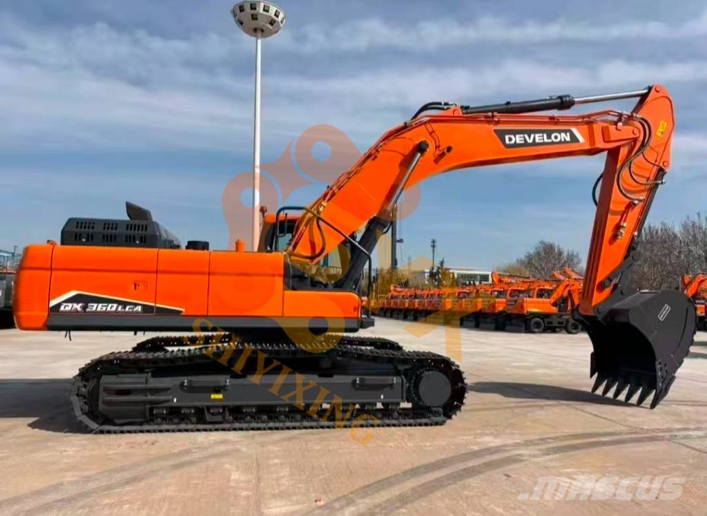 Doosan DX 360 Kāpurķēžu ekskavatori