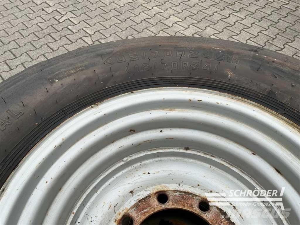 Merlo 4X 405/70 R24 KOMPLETTRÄDER タイヤ、ホイル、リム