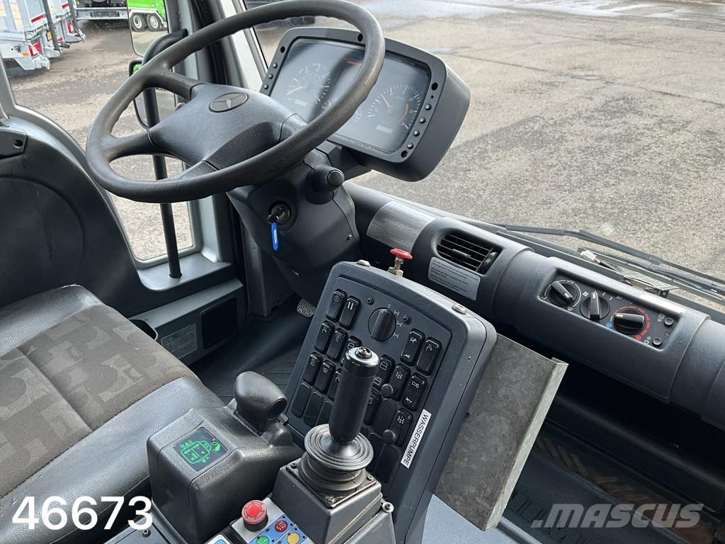 Unimog U 500 4x4 MKG 10 Tonmeter laadkraan Just 216.831 k Maastikutõstukid