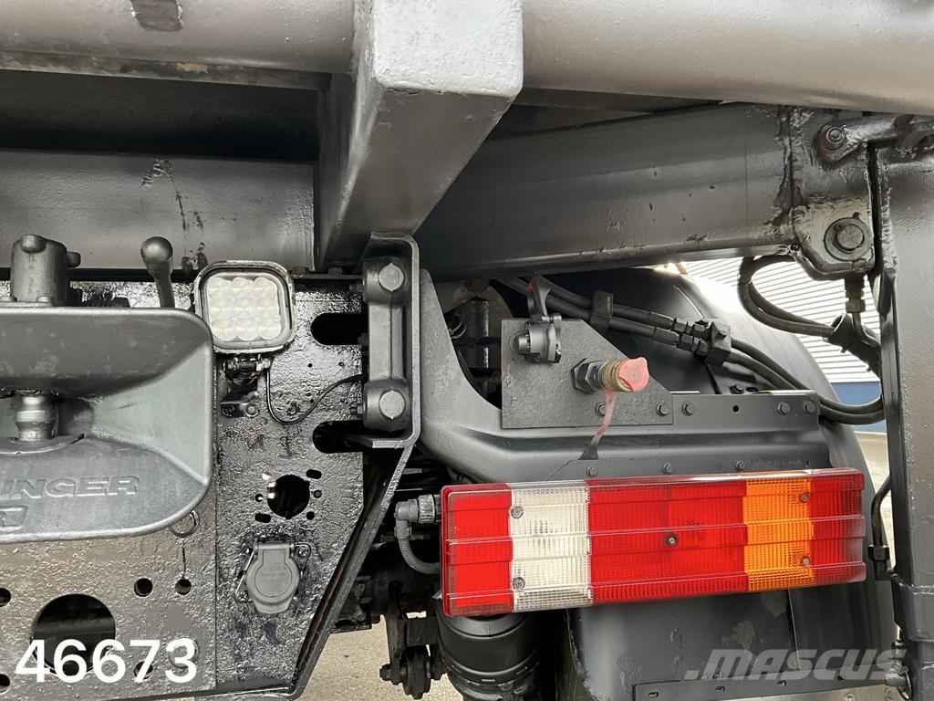 Unimog U 500 4x4 MKG 10 Tonmeter laadkraan Just 216.831 k Γερανοί παντός εδάφους