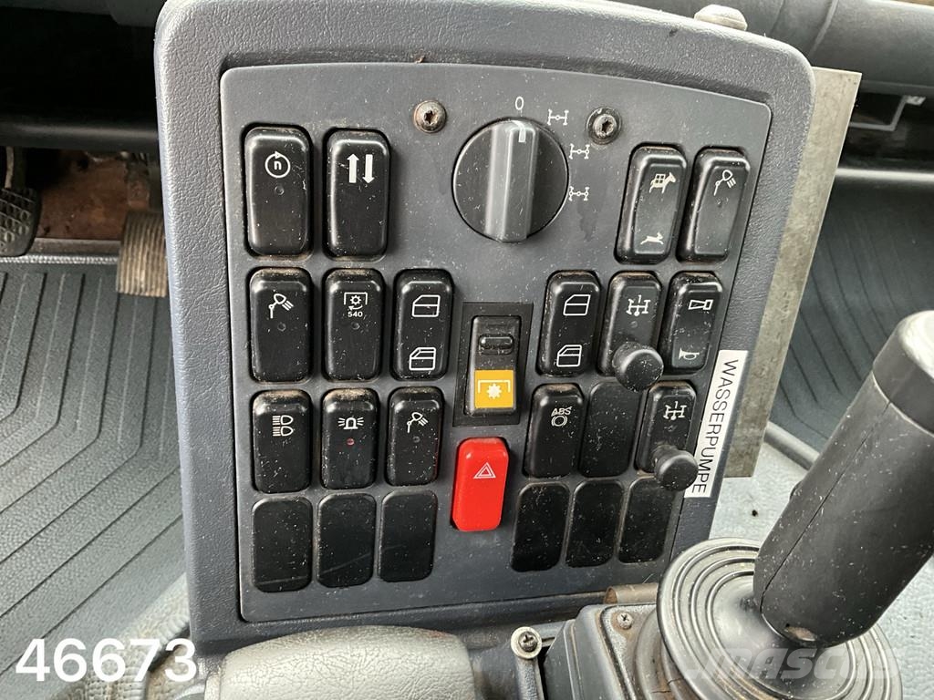 Unimog U 500 4x4 MKG 10 Tonmeter laadkraan Just 216.831 k Γερανοί παντός εδάφους