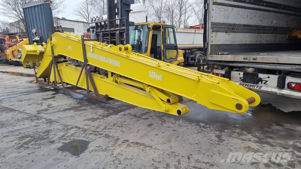 Long BOOMS FOR 20-25T EXCAVATORS Hydraulika