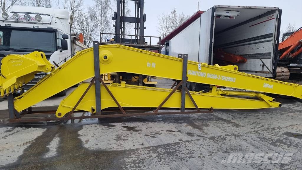 Long BOOMS FOR 20-25T EXCAVATORS Hydraulika
