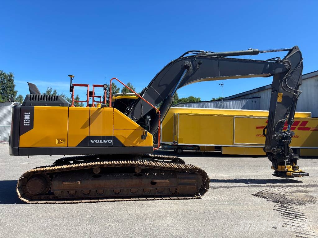 Volvo EC 300 EL med Leica Geosystems, Lagermaskin! Bandgrävare