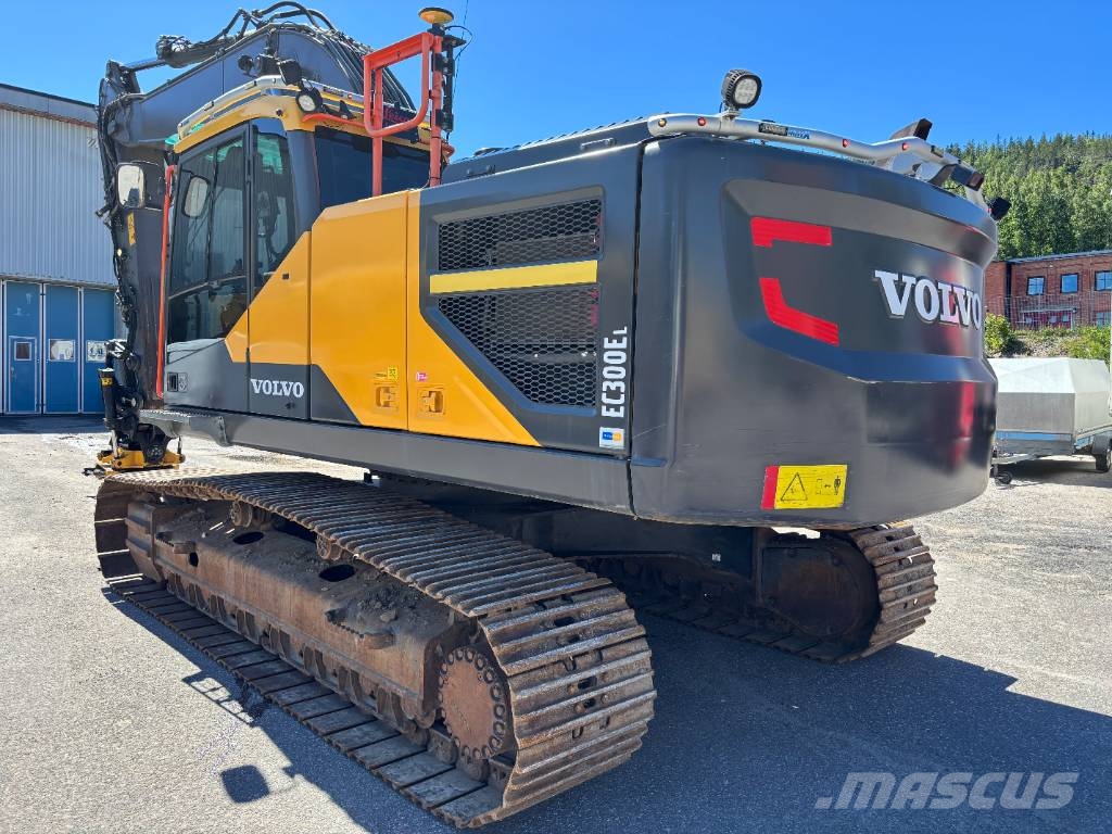 Volvo EC 300 EL med Leica Geosystems, Lagermaskin! Bandgrävare