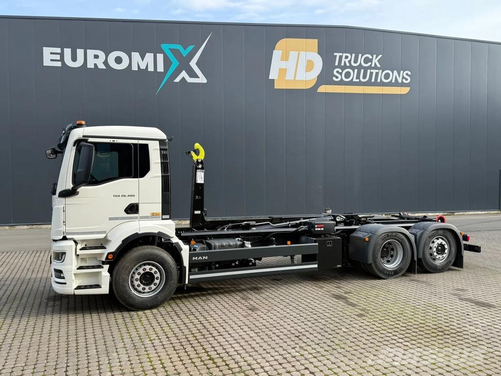 MAN TGS 26.520 MAN TGS 26.520 BL 6x2 MulitLift 20S59 شاحنات الرافعات الخطافية