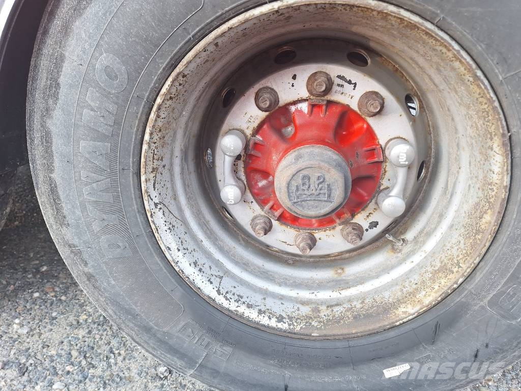 BMI 4 akslet 80 m3 HARDOX tiptrailer Damperli çekiciler