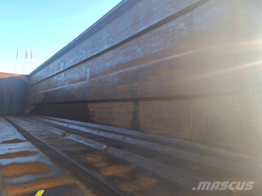 BMI 4 akslet 80 m3 HARDOX tiptrailer Damperli çekiciler