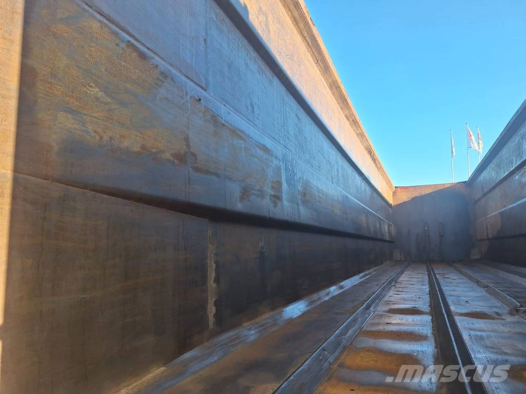 BMI 4 akslet 80 m3 HARDOX tiptrailer Damperli çekiciler