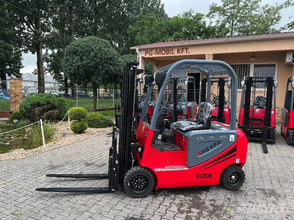 Sherpa FL20E 60V elektromos targonca ÚJ! Elmotviktstruckar