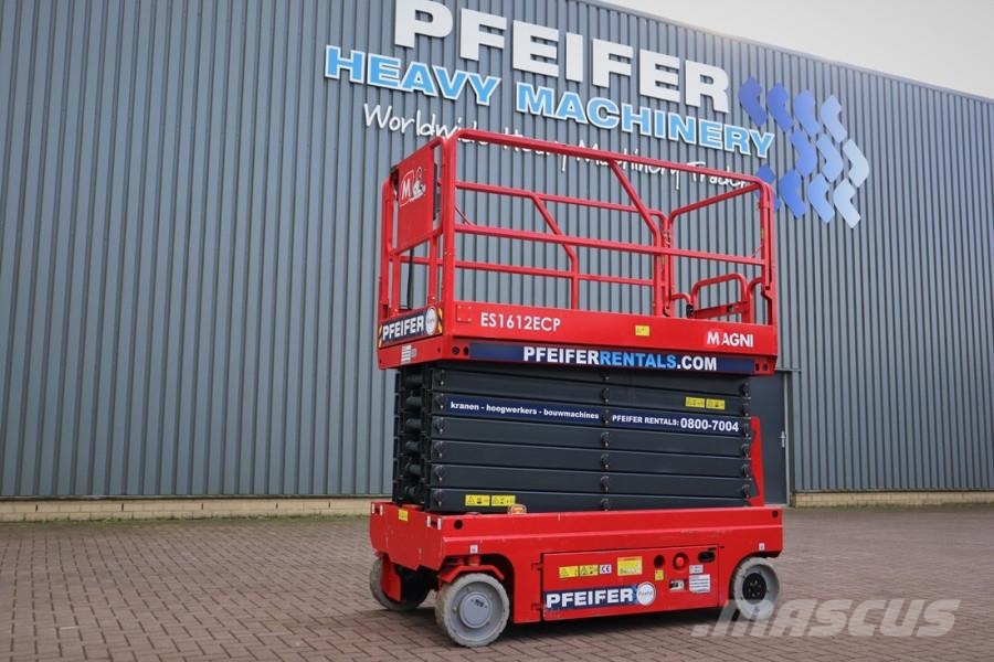 Magni ES1612ECP Valid inspection, *Guarantee!, Electric, Scissor lifts