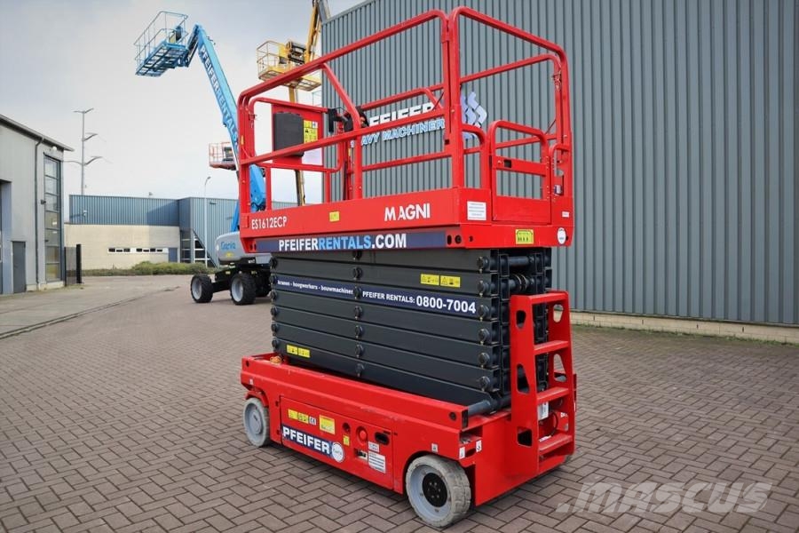 Magni ES1612ECP Valid inspection, *Guarantee!, Electric, Scissor lifts