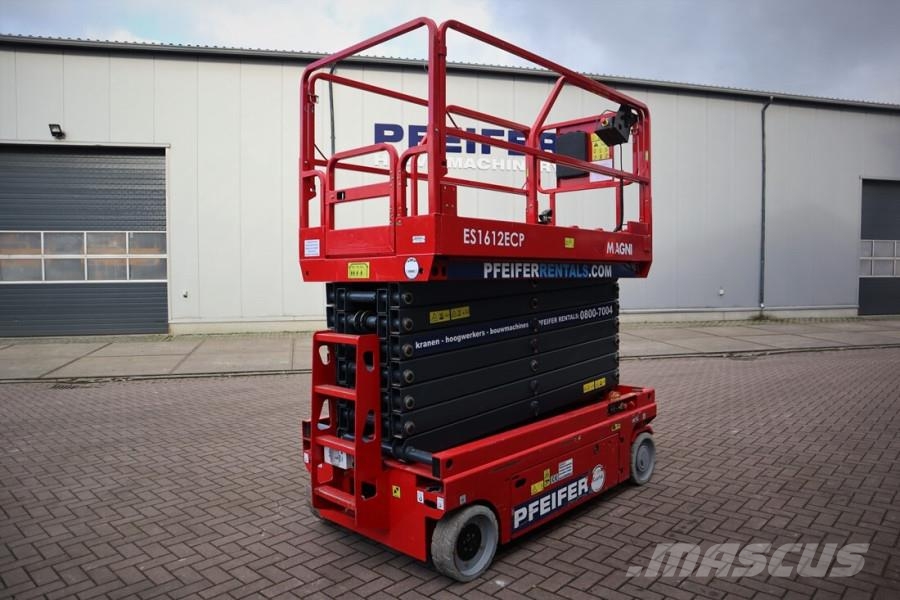 Magni ES1612ECP Valid inspection, *Guarantee!, Electric, Scissor lifts