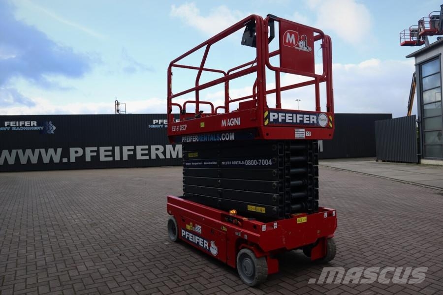 Magni ES1612ECP Valid inspection, *Guarantee!, Electric, Scissor lifts