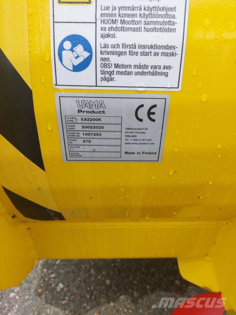 Vama EA3200K Schneeschilde und -pflüge