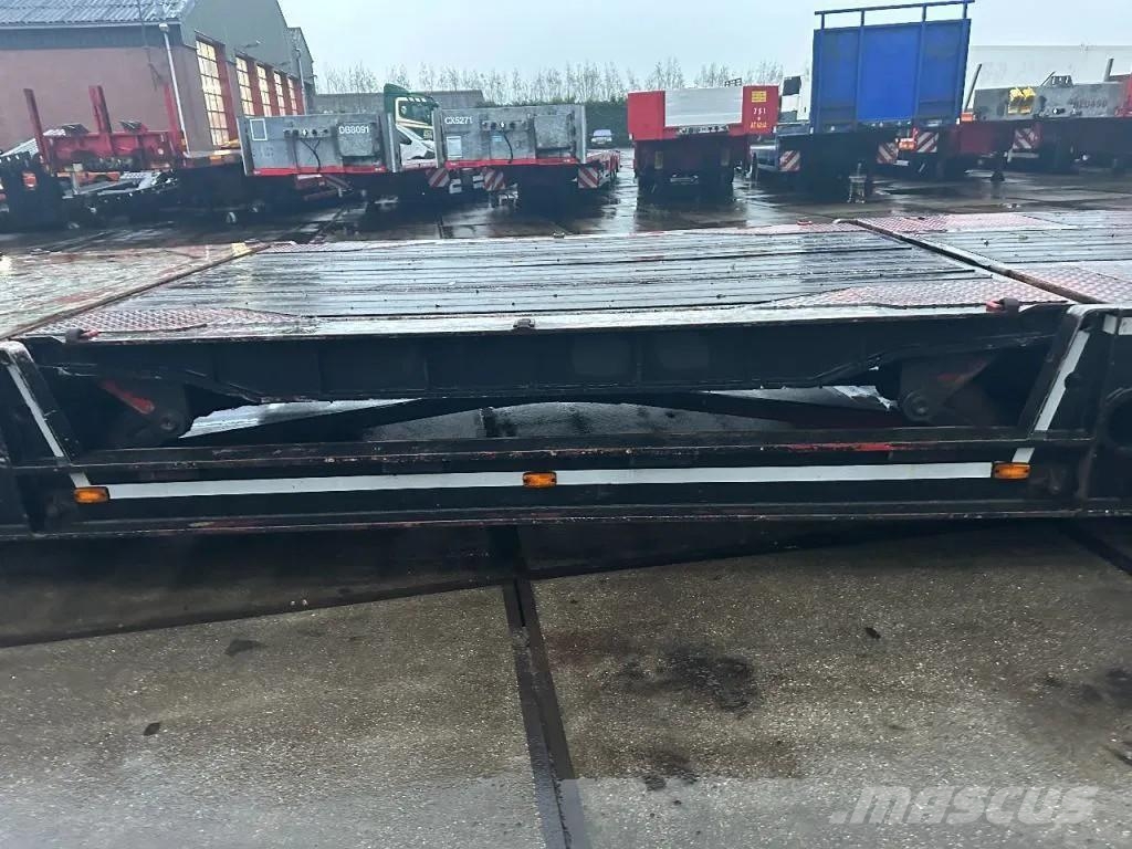 Lako 3 AXLE + RAMPEN EN HEFDAK 3,4 M Plataformas bajas