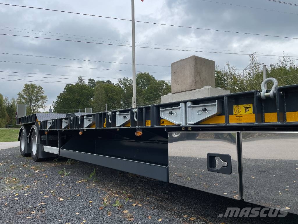 NC 4axl maskinsläp 38T 12m Raskeveohaagised