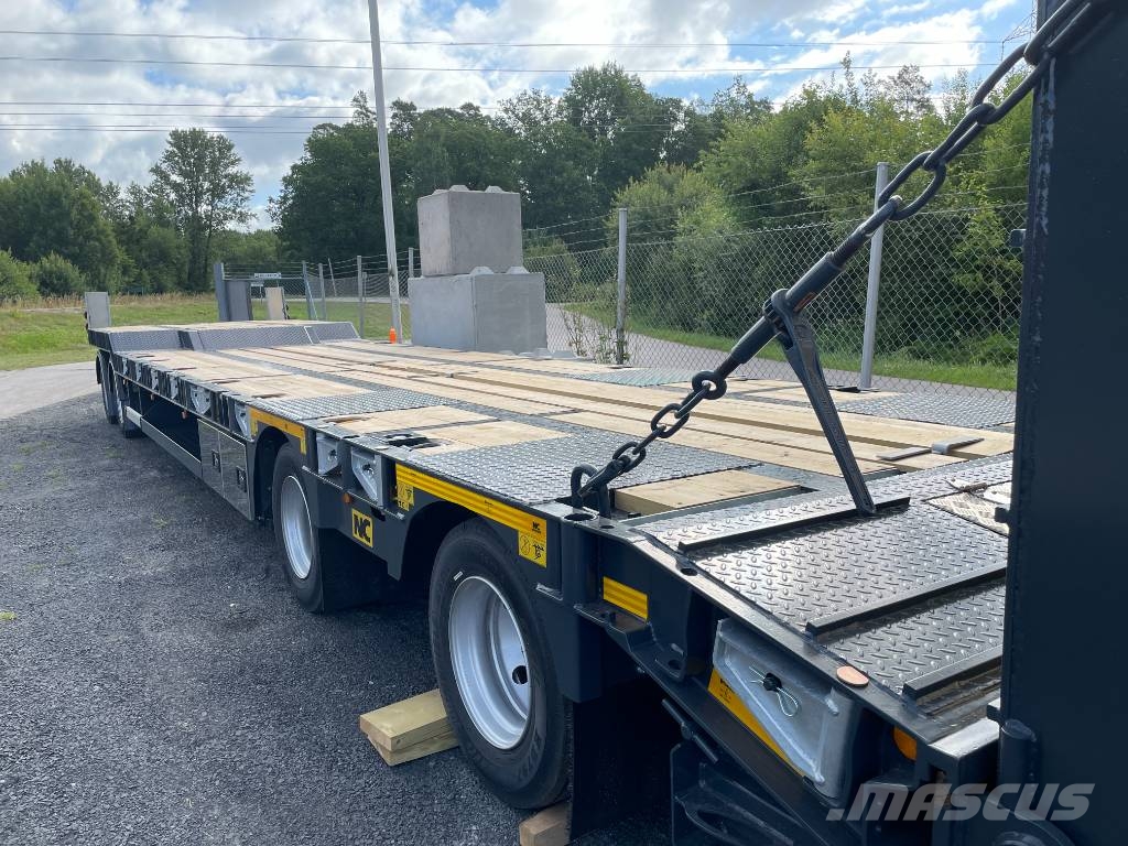 NC 4axl maskinsläp 38T 12m Raskeveohaagised