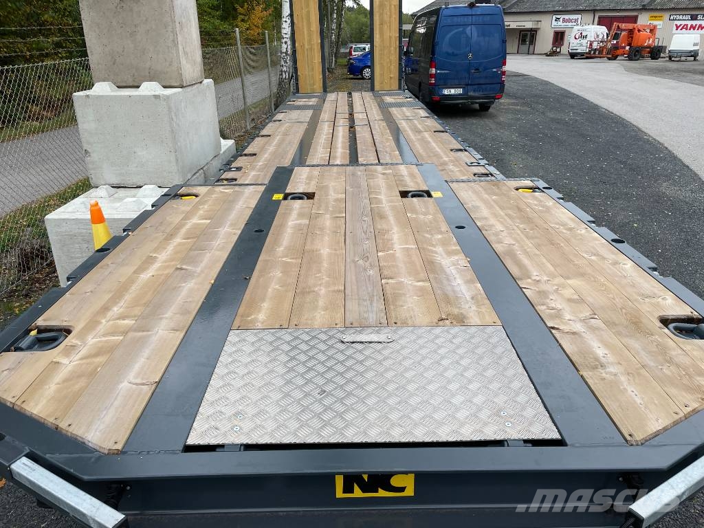 NC 4axl maskinsläp 38T 12m Raskeveohaagised