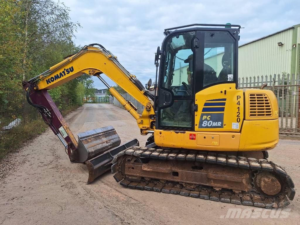 Komatsu PC 80 MR-5 حفارات وسط 7 طن - 12 طن