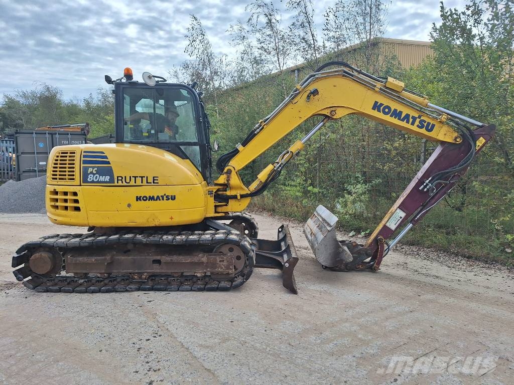 Komatsu PC 80 MR-5 حفارات وسط 7 طن - 12 طن