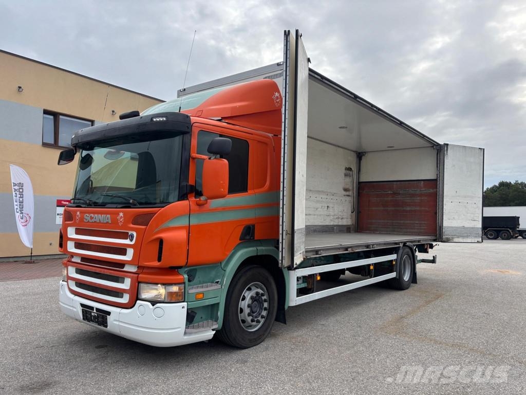 Scania P230 4x2 EURO4 + SIDE OPENING BOX Camiones con caja de remolque