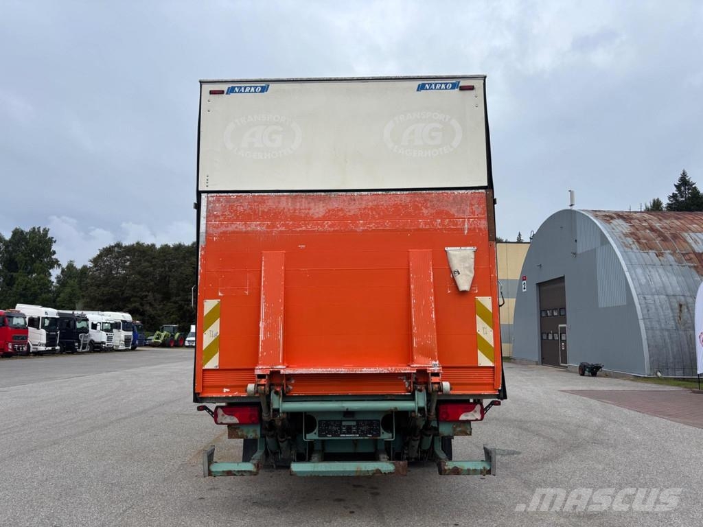 Scania P230 4x2 EURO4 + SIDE OPENING BOX Camiones con caja de remolque