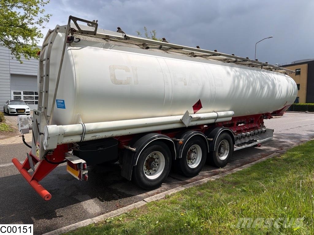 Trailor Fuel ADR, Fuel, 40.147 Liter, 9 Comp Semirremolques cisterna