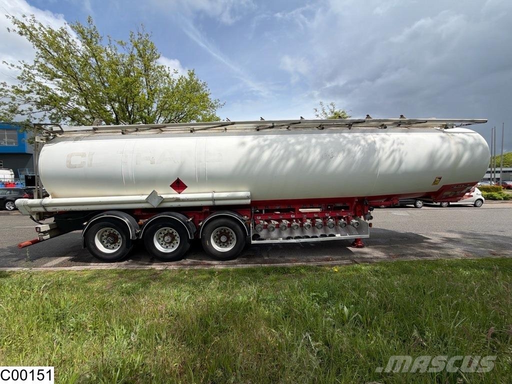 Trailor Fuel ADR, Fuel, 40.147 Liter, 9 Comp Semirremolques cisterna