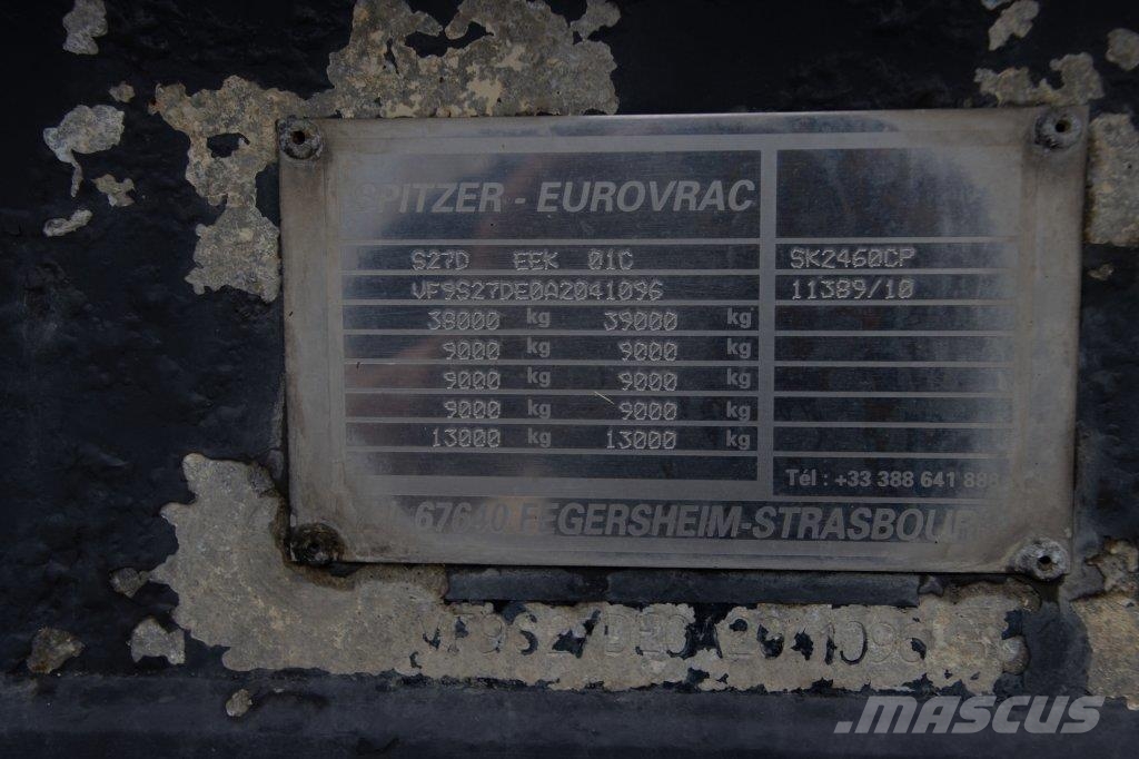 Spitzer Silo EUROVRAC-SK 2460 60M³/5xCOMP Cisterna semi-remorci