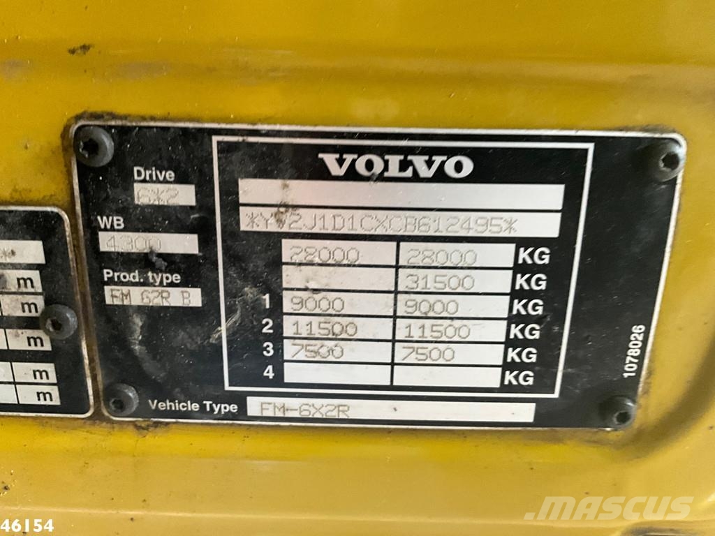 Volvo FM 330 Euro 5 Translift zijlader Just 127.263 km! Sopbilar