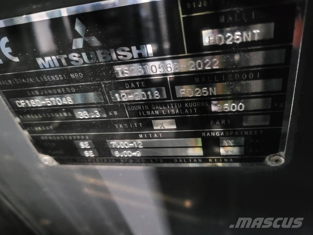Mitsubishi FD25 NTD Diesel Trucker