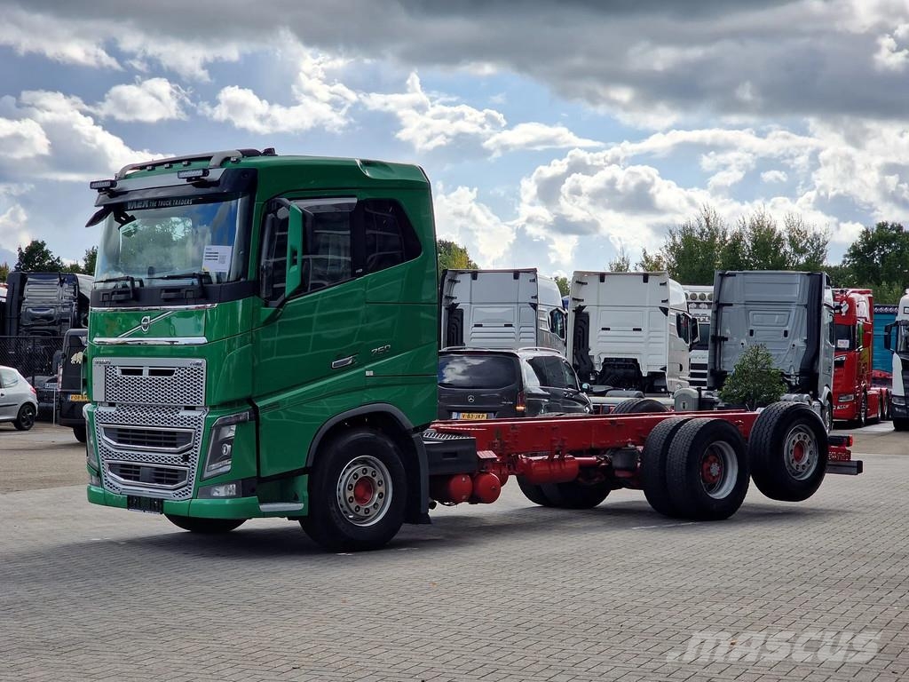 Volvo FH 16.750 6x2*4 - Low roof - 4.60 WB - Full air - Važiuoklė su kabina