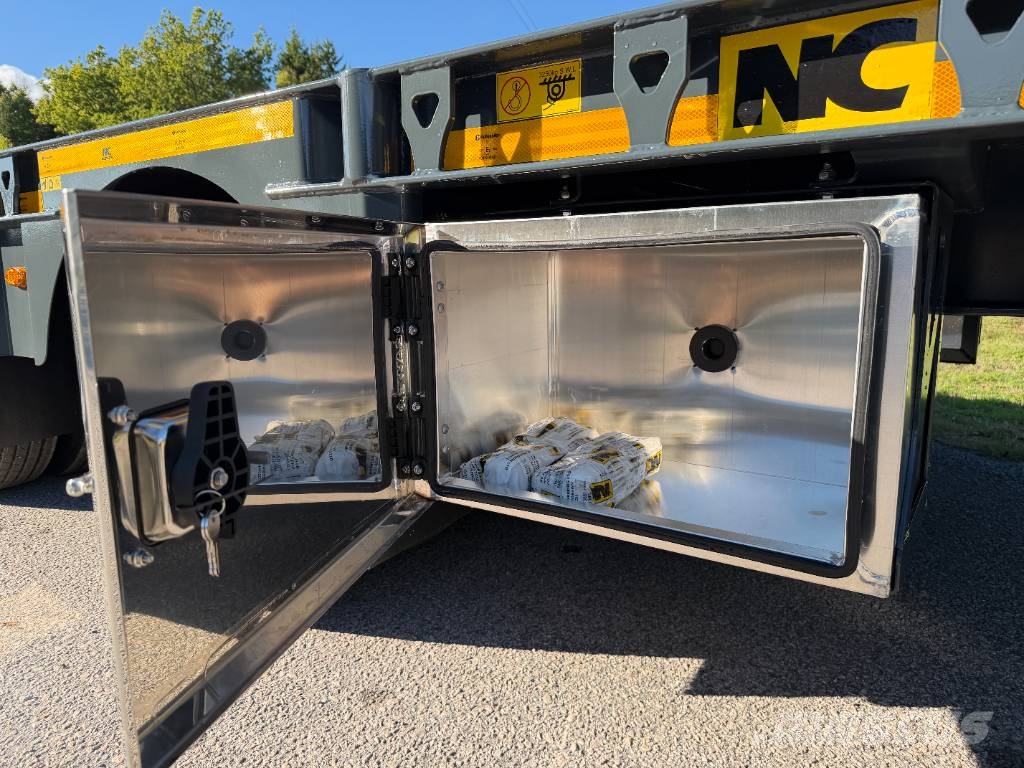 NC 3axl Lastbilskärra 25T med lastväxlarfunktion Multiliftes