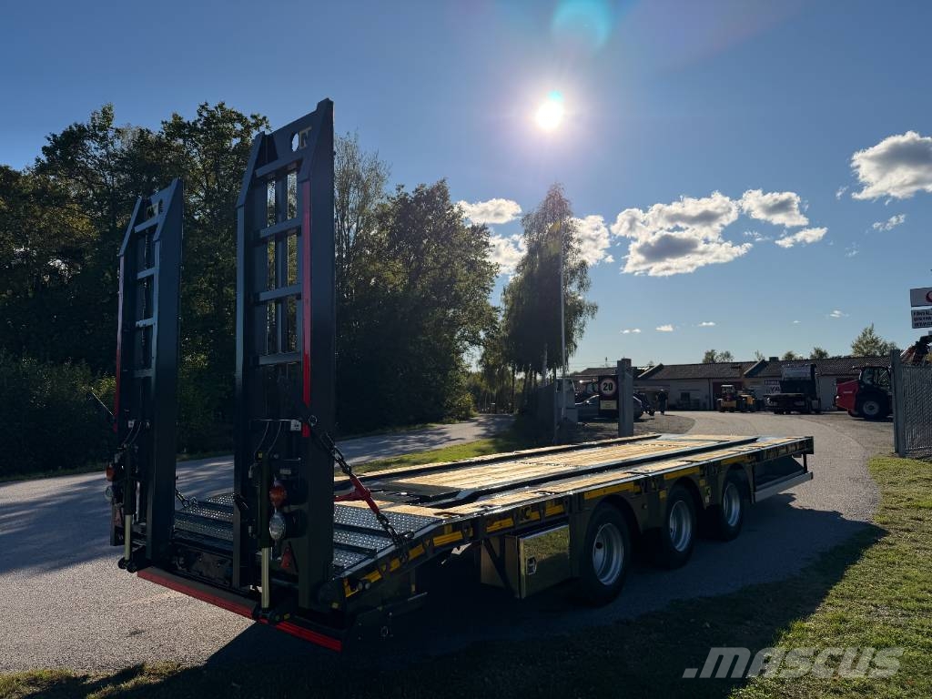 NC 3axl Lastbilskärra 25T med lastväxlarfunktion Multiliftes