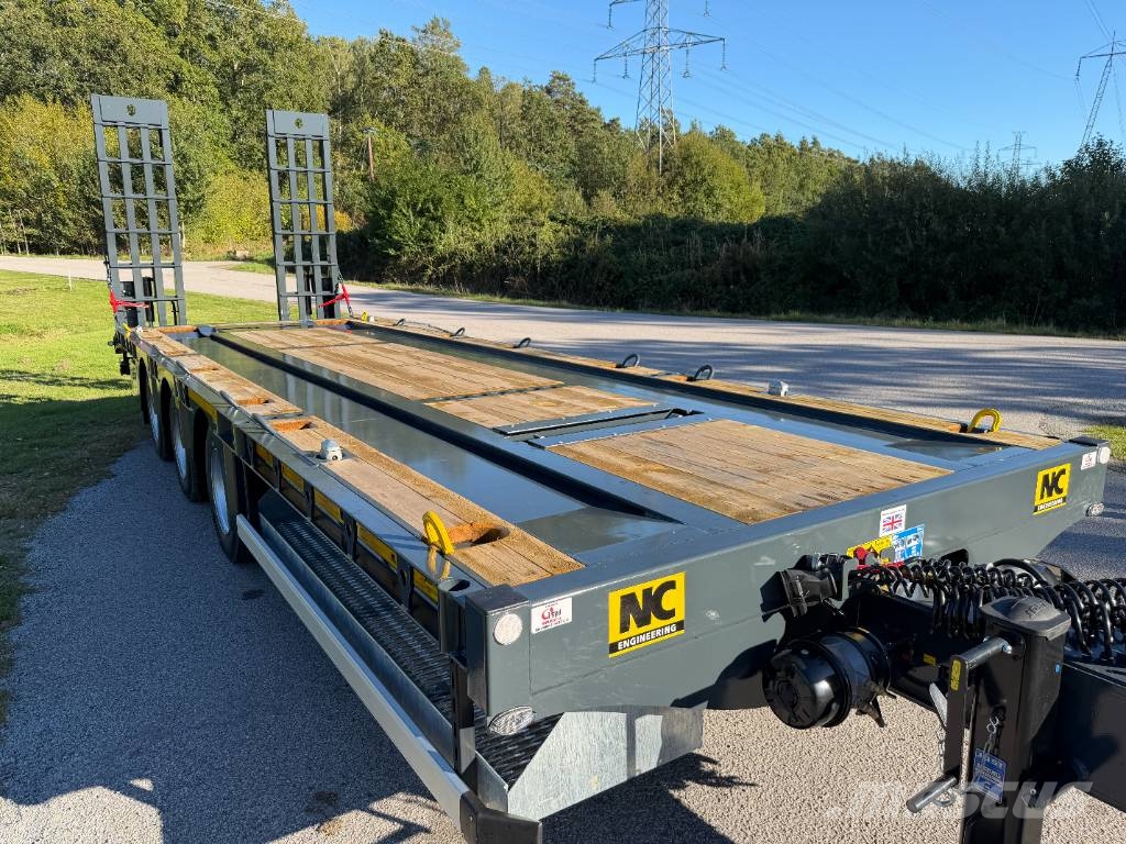 NC 3axl Lastbilskärra 25T med lastväxlarfunktion Multiliftes