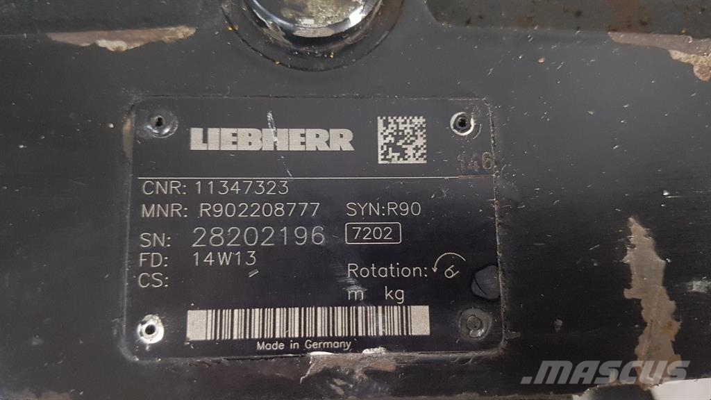 Liebherr 11347323 - L566/L576/L580 - Drive pump/Fahrpumpe 液压