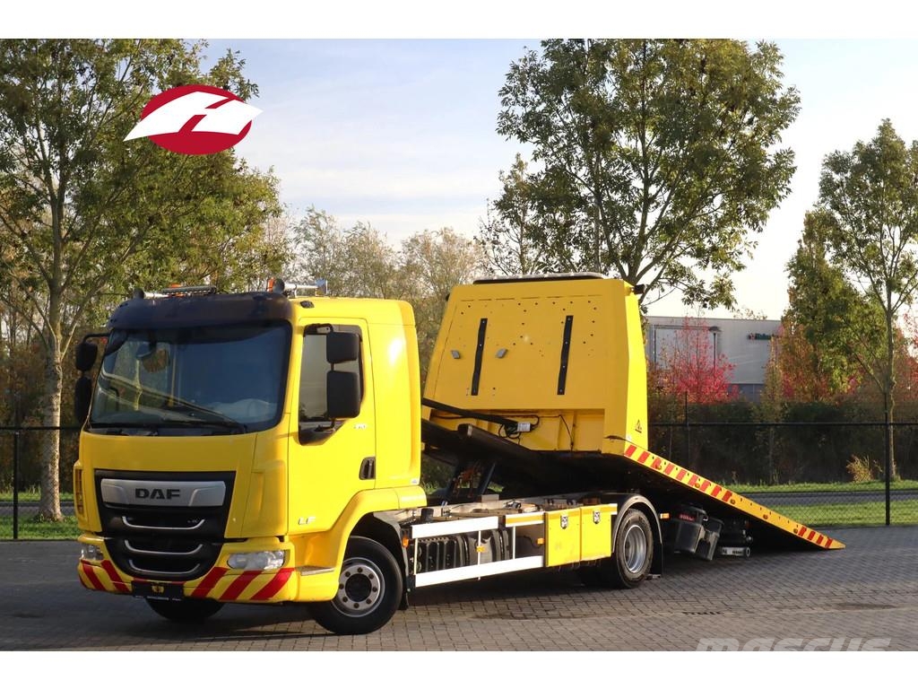 DAF LF 210 FA 4X2 | FALKOM | ABSCHEPP | 2X WINCH | BRI Vehicle transporters