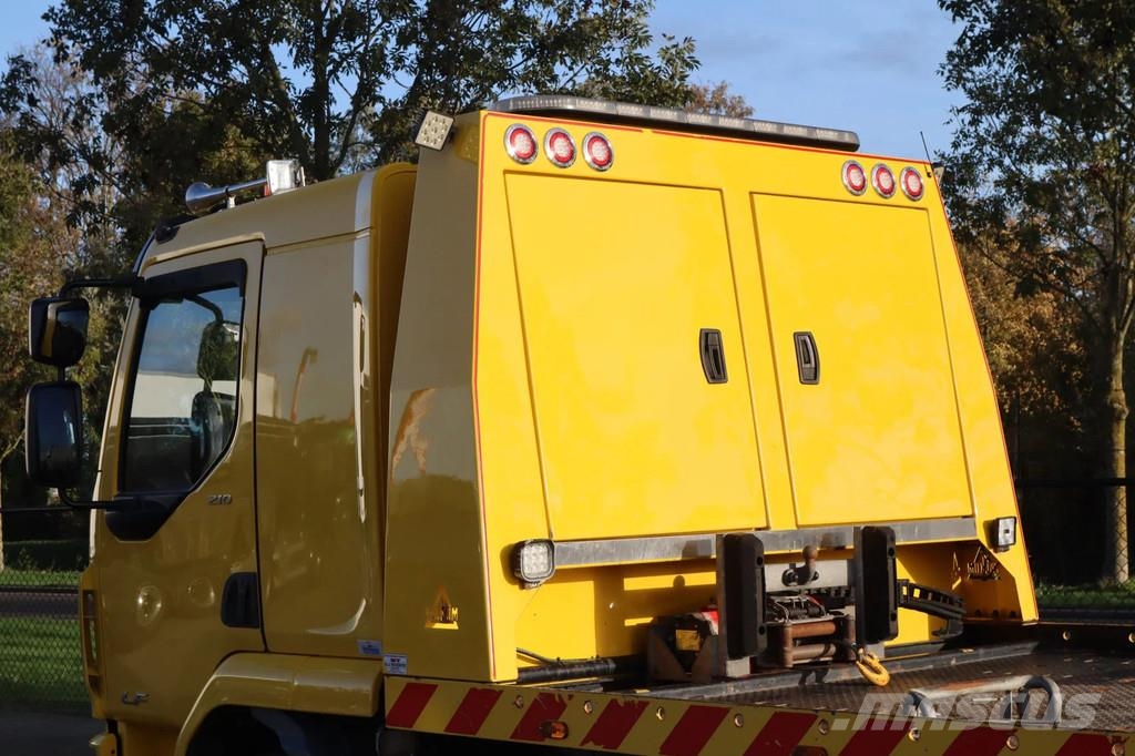 DAF LF 210 FA 4X2 | FALKOM | SLIDING PLATF | 2X WINCH Autotransporter
